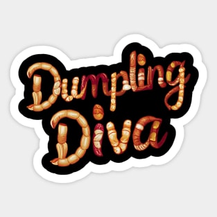 Dumpling Diva Sticker